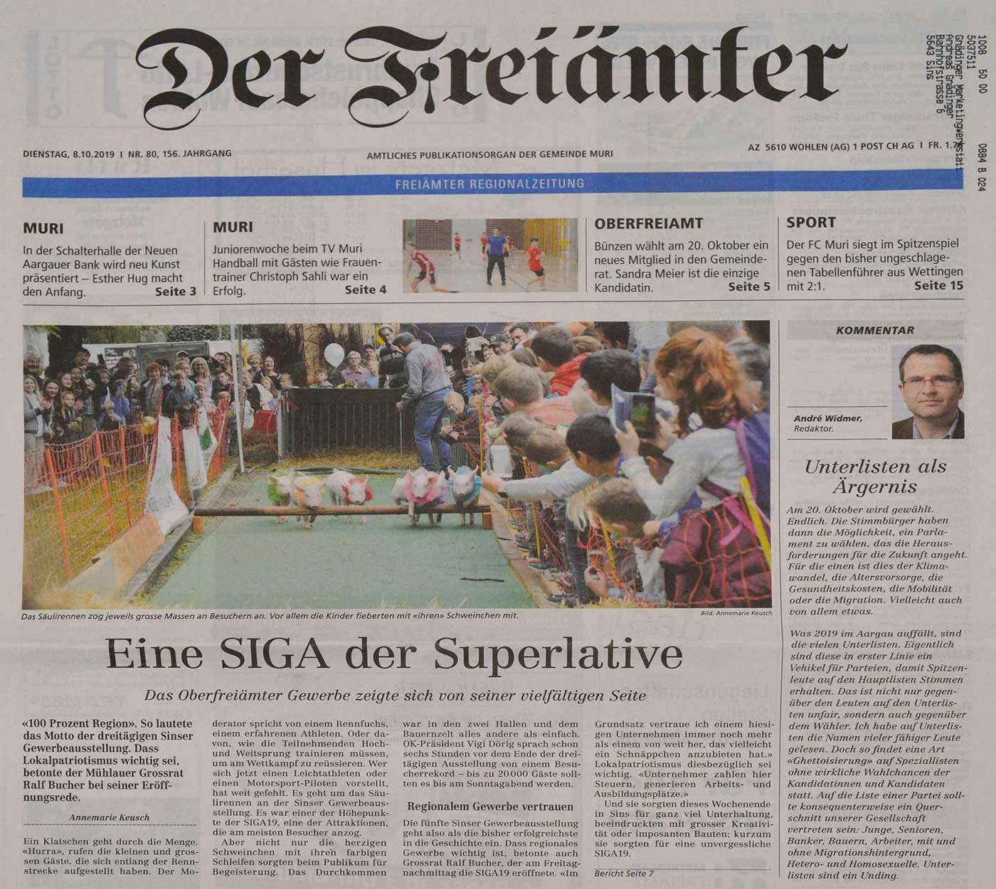 SIGA19 - 100 Prozent Region