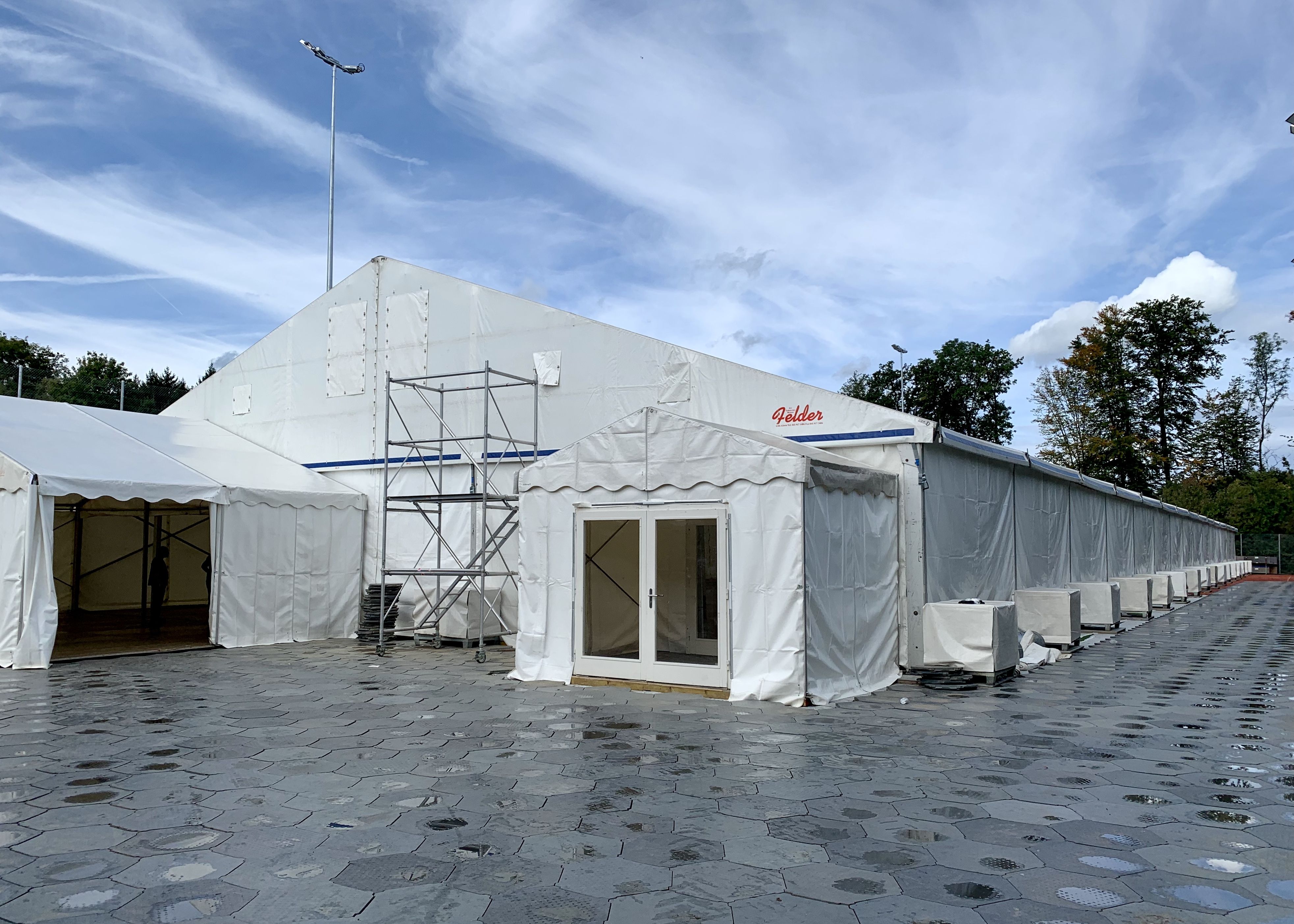 SIGA19 - Aufbau hat begonnen