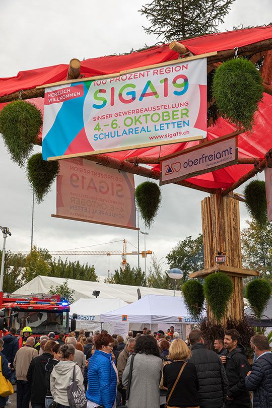 SIGA19 - Aufbau hat begonnen